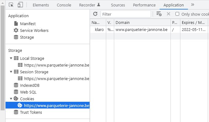 Notre site ne dépose aucun cookie ni aucune autre donnée